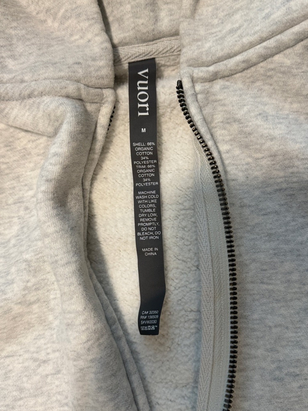 VUORI RESTORE FULL ZIP HOODIE - Picture 5 of 6